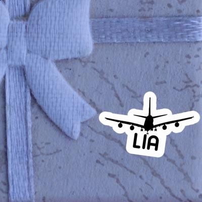 Sticker Airplane Lia Image