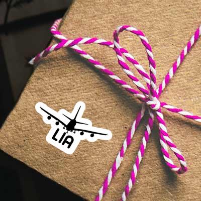 Sticker Airplane Lia Gift package Image