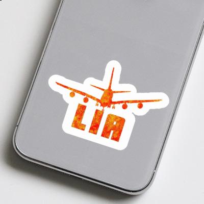 Aufkleber Lia Flugzeug Gift package Image