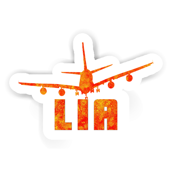 Airplane Sticker Lia Image