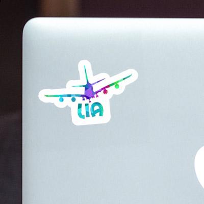 Sticker Airplane Lia Gift package Image