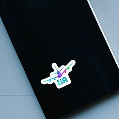 Sticker Airplane Lia Gift package Image