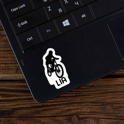 Freeride Biker Sticker Lia Image