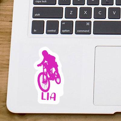 Sticker Freeride Biker Lia Image