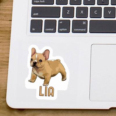 Sticker Frenchie Lia Gift package Image