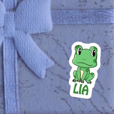 Lia Sticker Frog Notebook Image