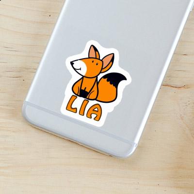 Fox Sticker Lia Notebook Image