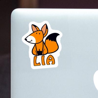 Fox Sticker Lia Laptop Image