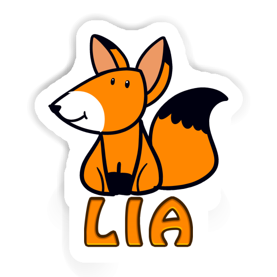 Fox Sticker Lia Laptop Image