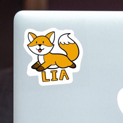 Lia Sticker Fox Laptop Image