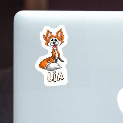 Sticker Fox Lia Laptop Image