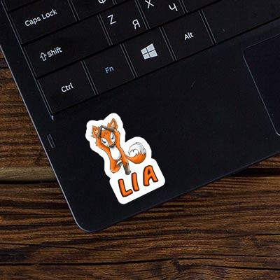 Sticker Lia Yoga Fox Gift package Image