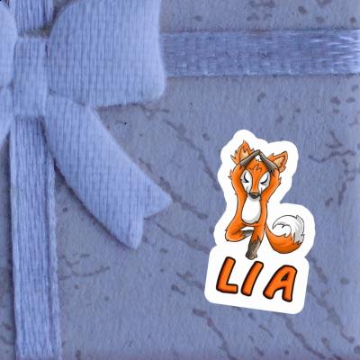 Sticker Lia Yoga Fox Gift package Image