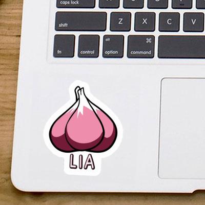 Lia Aufkleber Knoblauch Laptop Image