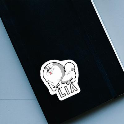 Sticker German Spitz Lia Notebook Image