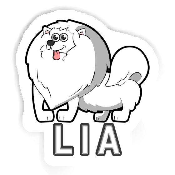 Sticker German Spitz Lia Image