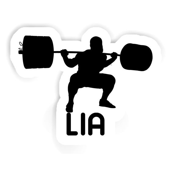 Sticker Lia Weightlifter Image