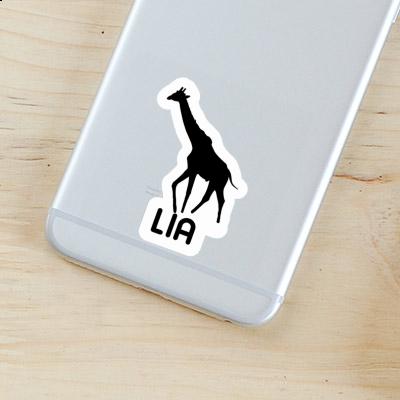 Giraffe Sticker Lia Laptop Image