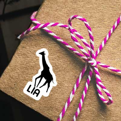 Aufkleber Lia Giraffe Gift package Image