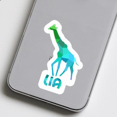 Aufkleber Lia Giraffe Laptop Image