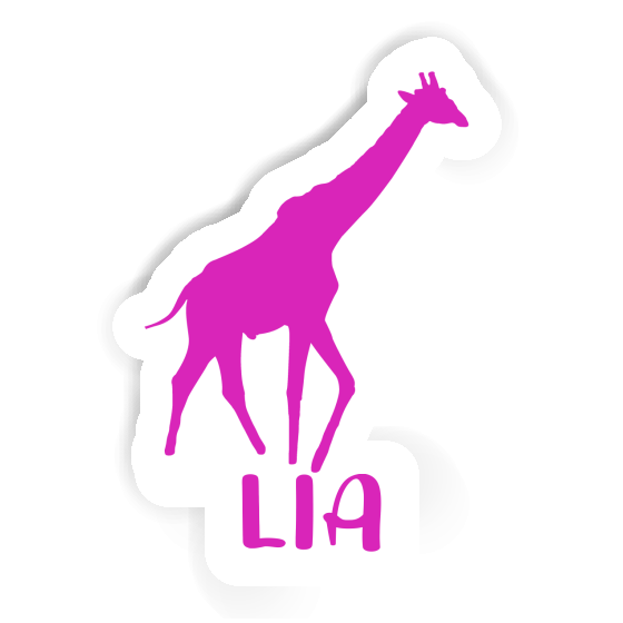 Sticker Giraffe Lia Notebook Image