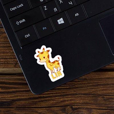 Giraffe Sticker Lia Notebook Image