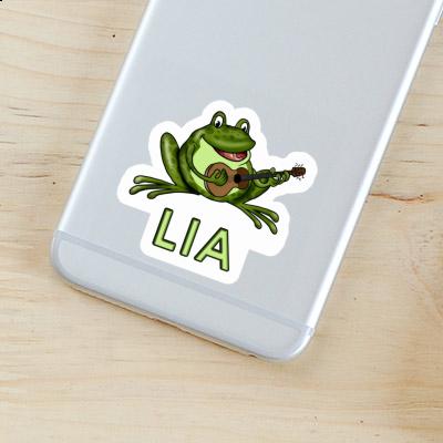 Lia Sticker Guitar Frog Gift package Image