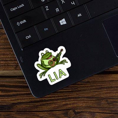 Lia Sticker Guitar Frog Gift package Image