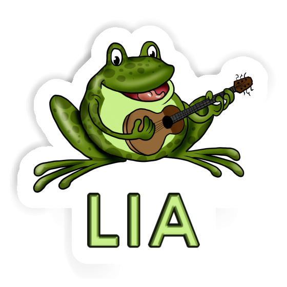 Lia Sticker Guitar Frog Gift package Image