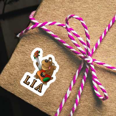 Gitarrenhund Sticker Lia Gift package Image