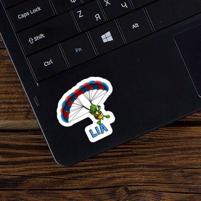 Gleitschirmpilot Sticker Lia Laptop Image