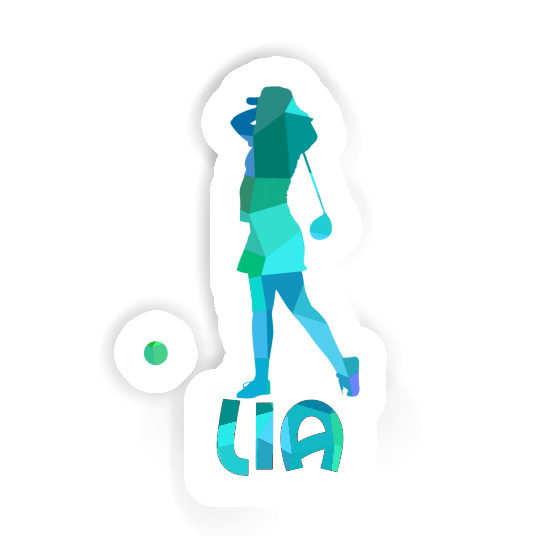 Lia Sticker Golfer Gift package Image