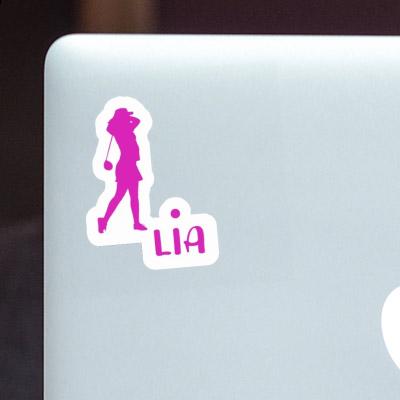 Sticker Lia Golfer Gift package Image