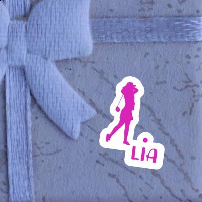 Sticker Lia Golfer Gift package Image