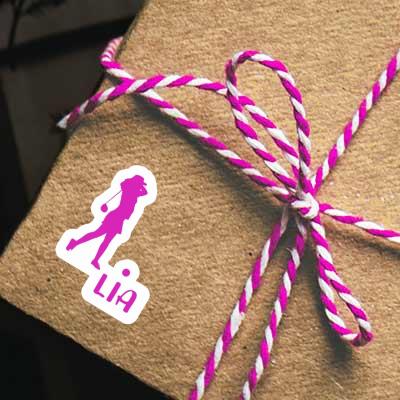 Sticker Lia Golfer Gift package Image