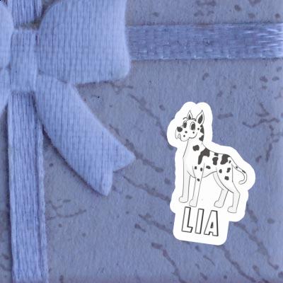 Great Dane Dog Sticker Lia Image