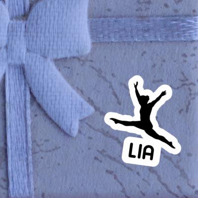 Lia Sticker Gymnastin Notebook Image