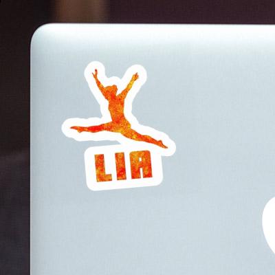 Lia Sticker Gymnastin Image