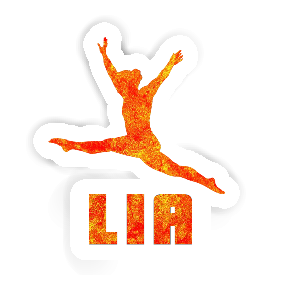 Lia Sticker Gymnastin Image