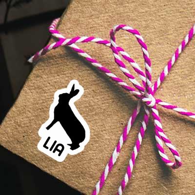 Rabbit Sticker Lia Laptop Image