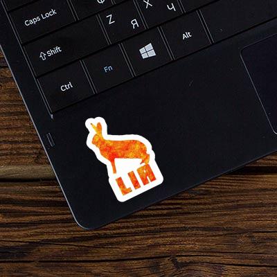 Sticker Kaninchen Lia Laptop Image