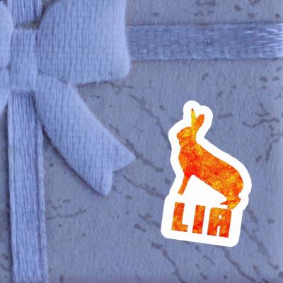 Lia Sticker Rabbit Notebook Image