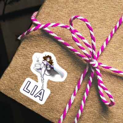 Sticker Hairdresser Lia Gift package Image