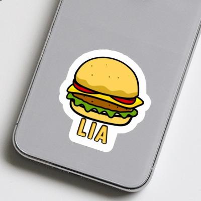 Beefburger Aufkleber Lia Notebook Image