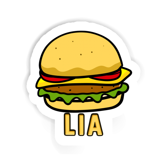 Autocollant Cheeseburger Lia Notebook Image