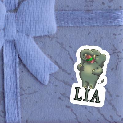 Sticker Lia Elephant Notebook Image