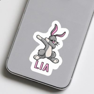 Lia Autocollant Lapin Notebook Image