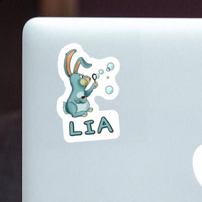 Sticker Lia Rabbit Notebook Image