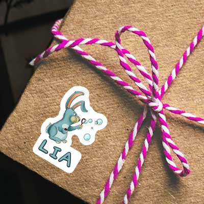 Aufkleber Hase Lia Gift package Image