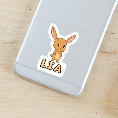 Lia Sticker Hare Laptop Image